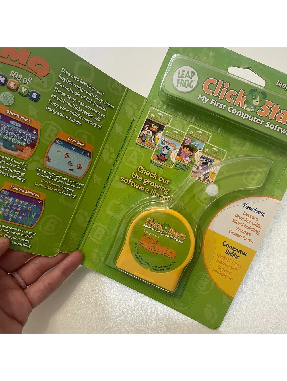 Leap Frog Click Start Pre-K/K 3-6 Years Bundle